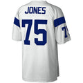 LA.Rams #75 Deacon Jones White 1969 Legacy Replica Jersey Stitched American Football Jerseys
