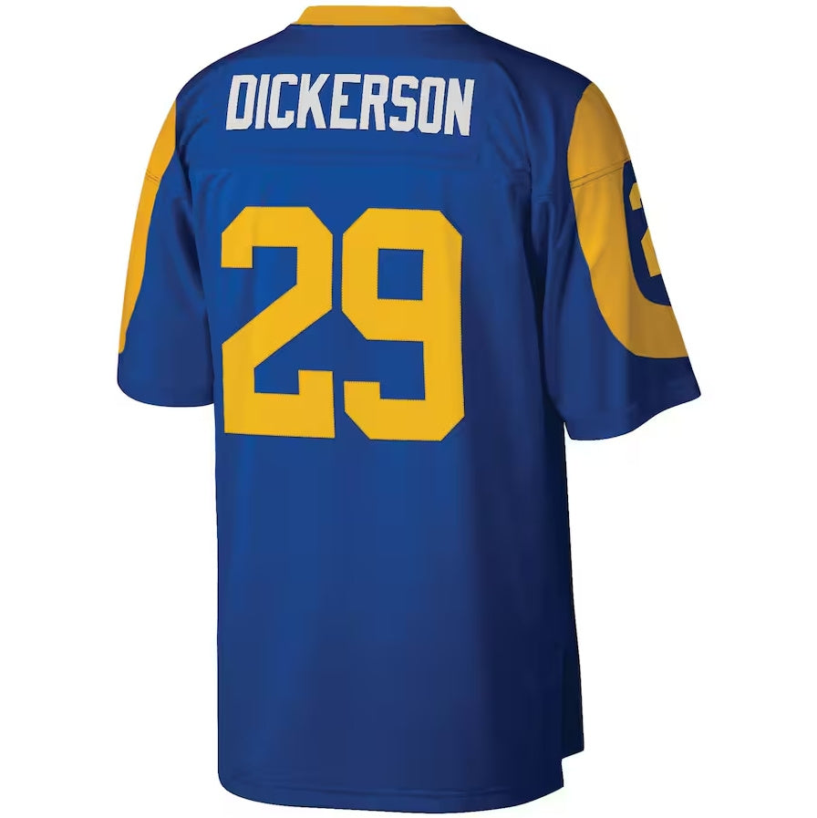 LA.Rams #29 Eric Dickerson Legacy Replica Player Jersey - Royal Stitched American Football Jerseys