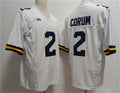 M.Wolverines #2 CORUM White 2023 F.U.S.E. Stitched Jersey College Jerseys