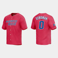 #0 MARCUS STROMAN PUERTO RICO BASEBALL 2023 WORLD BASEBALL CLASSIC JERSEYC RED Stitches Baseball Jerseys