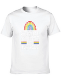 Choice to Be Myself LGBTQ+ Pride Rainbow Graphic Tee