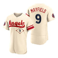 Baseball Jerseys Men Los Angeles Angels #9 Jack Mayfield Cream Stitched 2022 City Connect Jersey