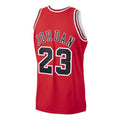 C.Bulls #23 Michael Jordan 1997-98 Hardwood Classics Authentic Player Jersey  Red Stitched American Basketball Jersey