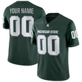 Custom M.State Spartans Game Custom Jersey Green Football Jersey American Stitched College Jerseys