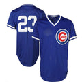 Chicago Cubs #23 Ryne Sandberg Cooperstown Authentic Collection Throwback Replica Jersey - Royal Blue Baseball Jerseys