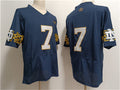 N.Dame Fighting Irish #7 Audric Estim Navy Limited Stitched Jersey College Jerseys