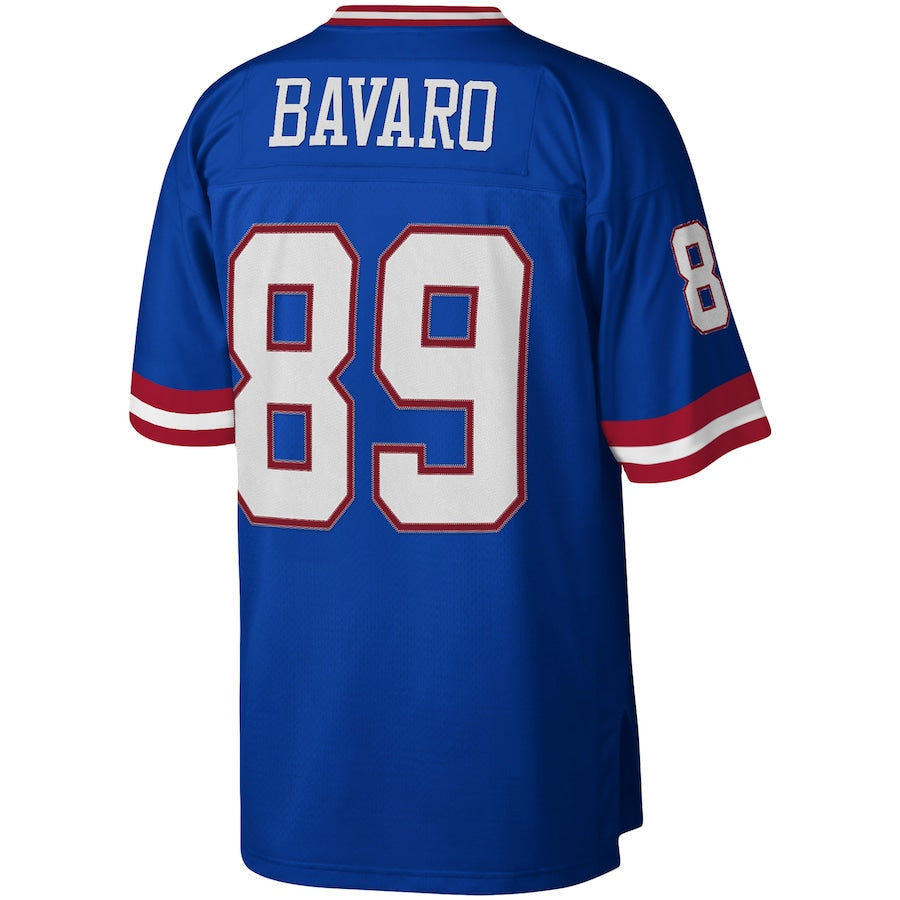 NY.Giants #89 Mark Bavaro Royal Legacy Replica Jersey Stitched American Football Jerseys