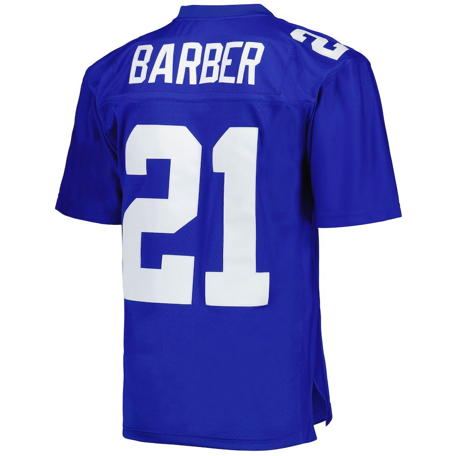 NY.Giants #21 Tiki Barber Legacy Replica Player Jersey - Royal Stitched American Football Jerseys