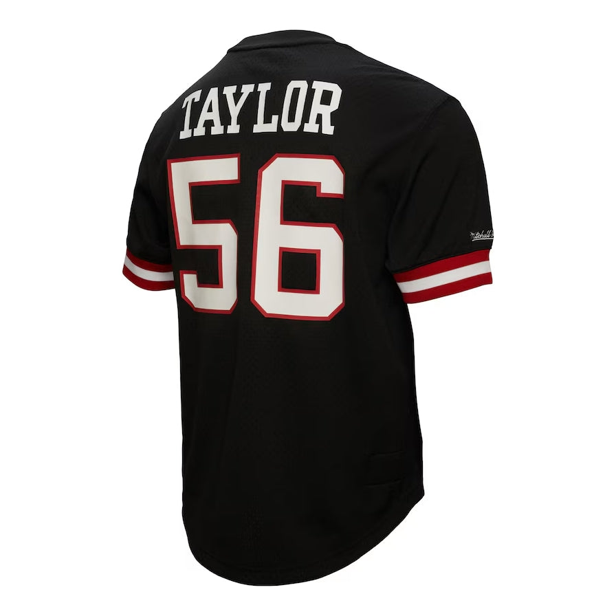 NY.Giants #56 Lawrence Taylor Black Retired Player Mesh Top American Football Jerseys