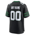NY.Jets Alternate Custom Game Jersey - Legacy Black Stitched Football Jerseys