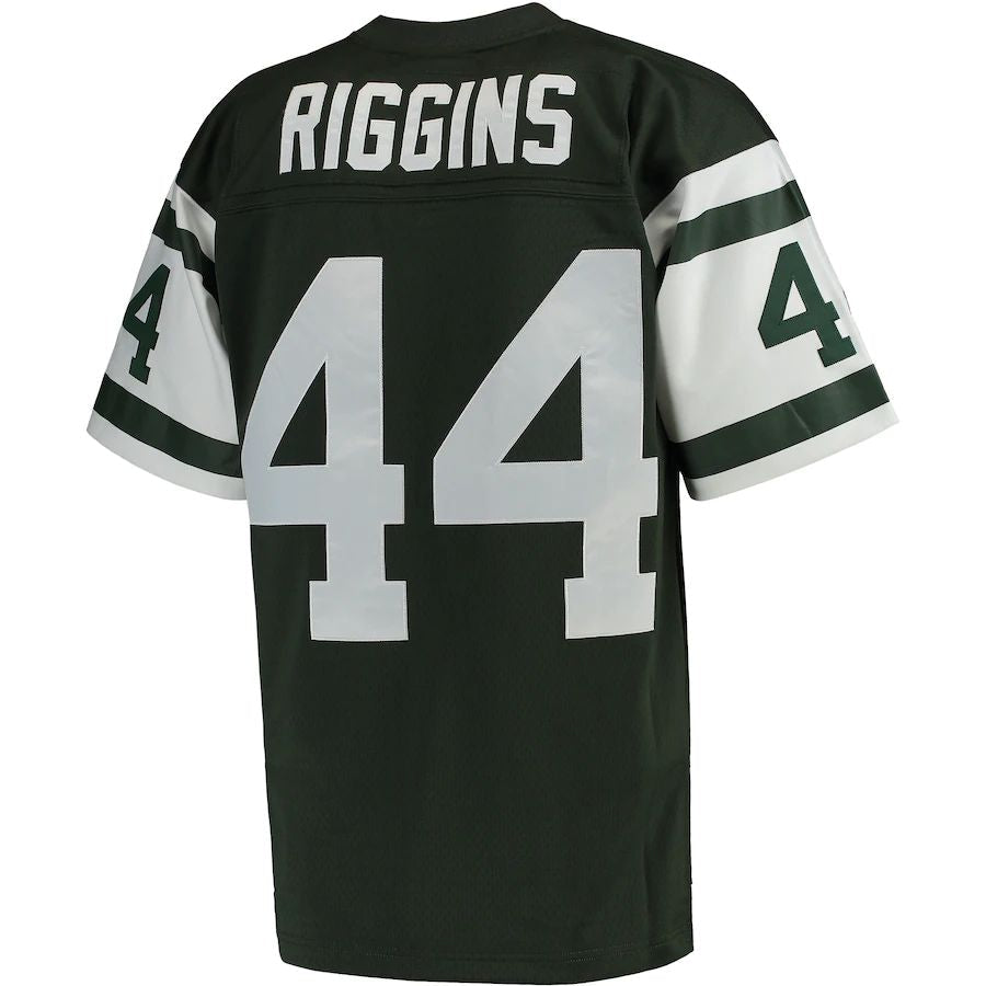 NY.Jets #44 John Riggins Green Retired Player Legacy Replica Jersey Stitched American Football Jerseys