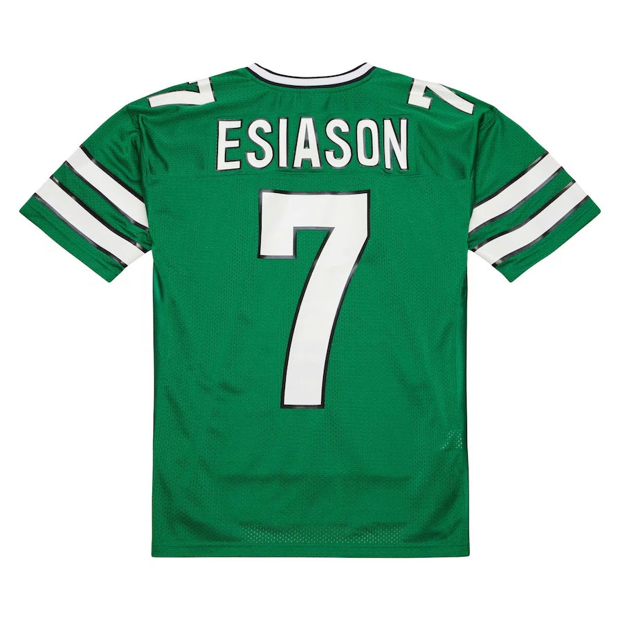 New York Jets #7 Boomer Esiason 1993 Authentic Throwback Retired Player Pocket Jersey - Kelly Green American Football Jerseys