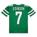 New York Jets #7 Boomer Esiason 1993 Authentic Throwback Retired Player Pocket Jersey - Kelly Green American Football Jerseys