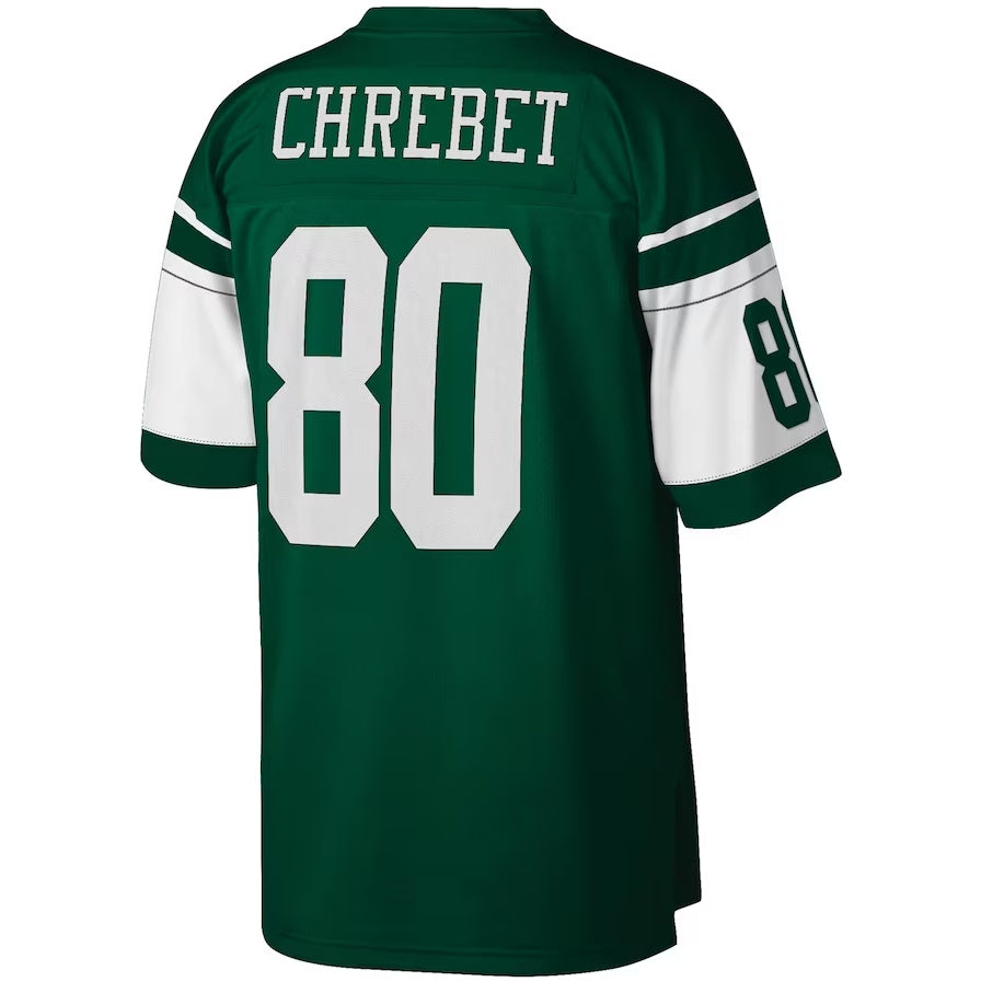 NY.Jets #80 Wayne Chrebet Legacy Replica Player Jersey - Green American Football Jerseys