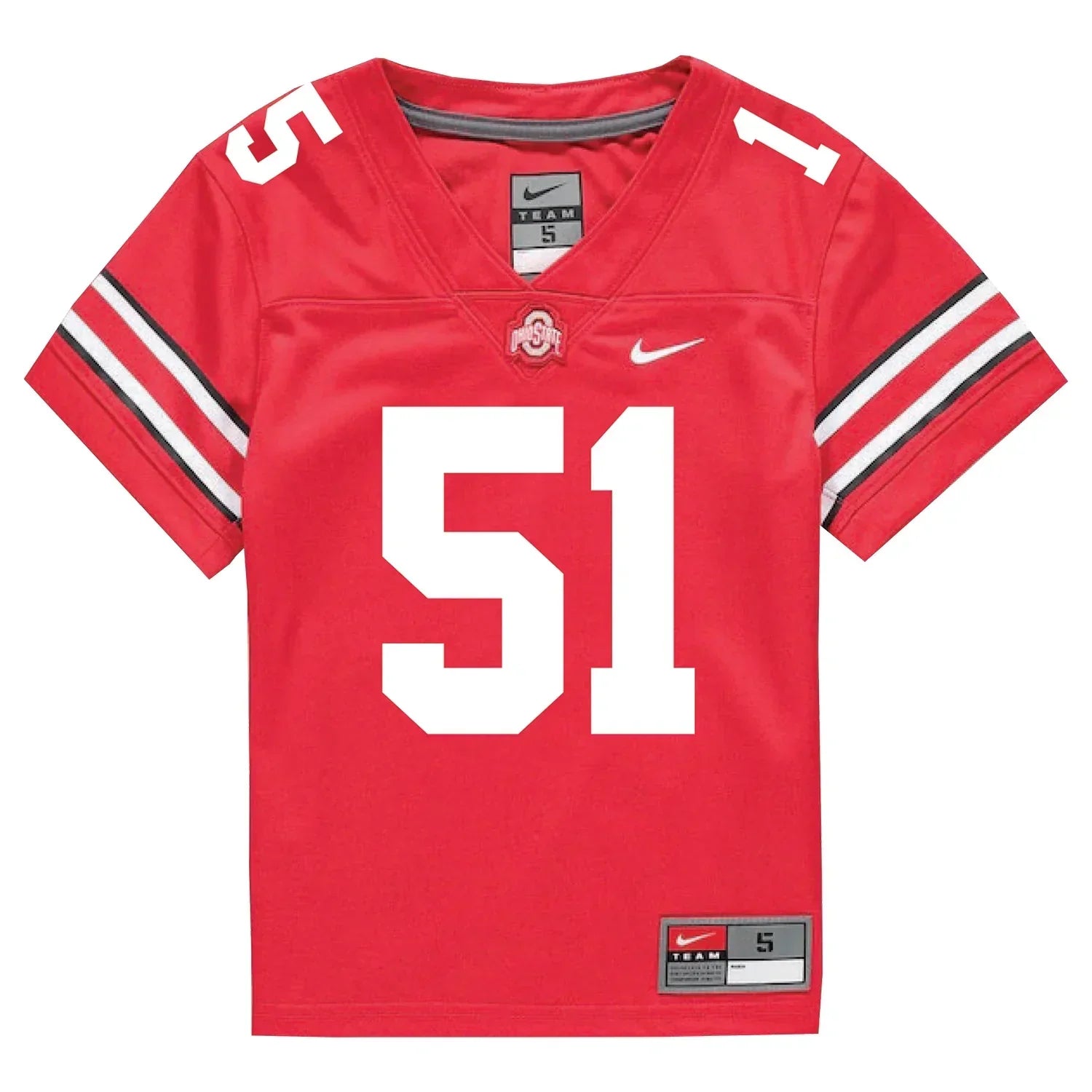 Luke Montgomery Ohio State Buckeyes Jersey  Red