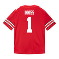 Brandon Inniss Ohio State Buckeyes Jersey  Red