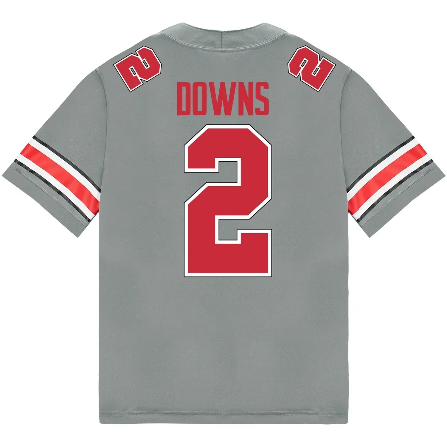 Caleb Downs Ohio State Buckeyes Jersey  Grey