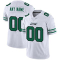 Custom P.Eagles White Team Logo Vapor Limited Jersey Stitched American Football Jerseys