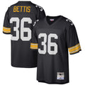 P.Steelers #36 Jerome Bettis Player Black 1996 Retired Replica Football Jerseys