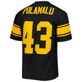 P.Steelers #43 Troy Polamalu Black Alternate 2008 Legacy Replica Football Jerseys