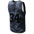 B.Celtics #34 Paul Pierce Unisex Hardwood Classics 2007-08 Tie-Dye Swingman Jersey Black Stitched American Basketball Jersey