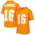 T.Volunteers #16 Peyton Manning Replica Jersey Tennessee Orange Stitched American College Jerseys