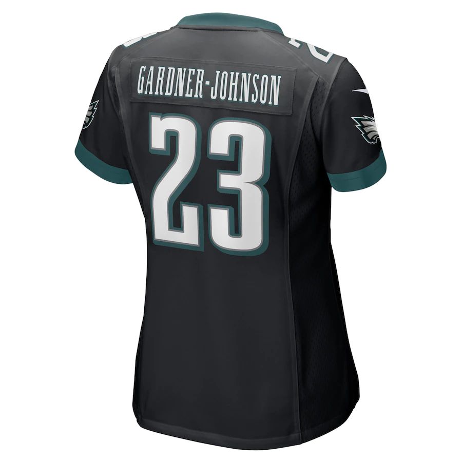 P.Eagles #23 C.J. Gardner-Johnson Black Alternate Game Player Jersey Stitched American Football Jerseys