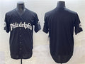 Philadelphia Phillies Blank Black GOTHIC Vapor Limited Stitched Baseball Jersey