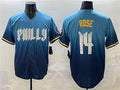 Philadelphia Phillies #14 Pete Rose Blue 2024 City Connect Limited Stitched Baseball Jersey