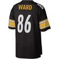 P.Steelers #86 Hines Ward Black Legacy Replica Jersey Stitched American Football Jerseys