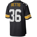 P.Steelers #36 Jerome Bettis Black Big & Tall 1996 Retired Player Replica Jersey Stitched American Football Jerseys