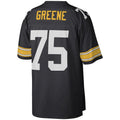 P.Steelers #75 Joe Greene Black Legacy Replica Jersey Stitched American Football Jerseys