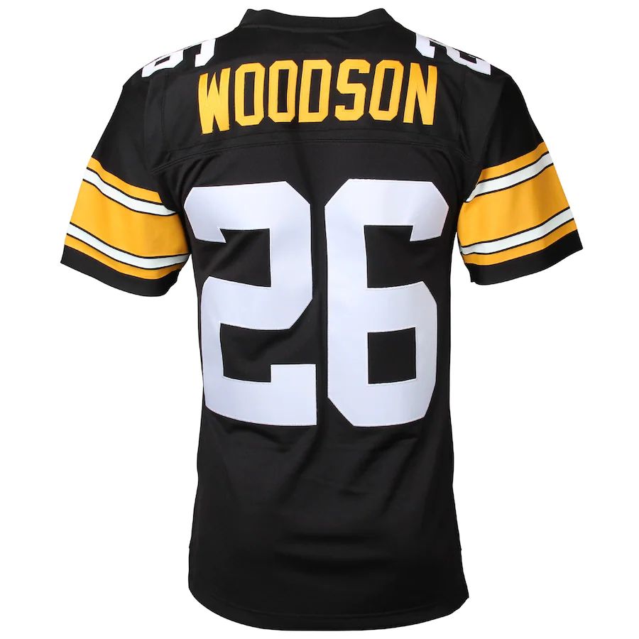 P.Steelers #26 Rod Woodson Black Retired Player Legacy Replica Jersey Stitched American Football Jerseys
