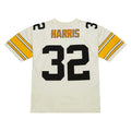 P.Steelers #32 Franco Harris Chainstitch Legacy Jersey - Cream Stitched American Football Jerseys