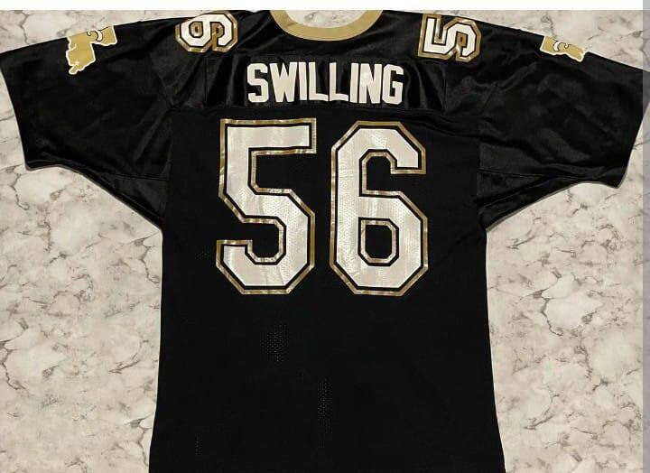 NO.Saints #56 Pat Swilling Legacy Stitched American Football Jersey