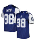 D.Cowboys #88 Michael Irvin Navy 1995 Authentic Throwback Retired Player Jersey American Football Jerseys