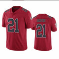 A.Falcons #21 Deion Sanders Red Color Rush Vapor Untouchable Retired Player Limited Stitched American Football Jerseys