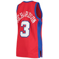 LA.Clippers #3 Quentin Richardson 2000-01 Hardwood Classics Swingman Jersey Statement Edition Red Stitched American Basketball Jersey