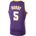 LA.Lakers #5 Robert Horry 1999-2000 Hardwood Classics Swingman Player Jersey Purple Stitched American Basketball Jersey