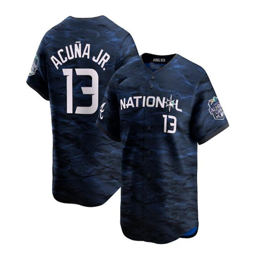 #13 Ronald Acua Jr. National League 2023 All-Star Game Limited Player Jersey - Royal Baseball Jerseys