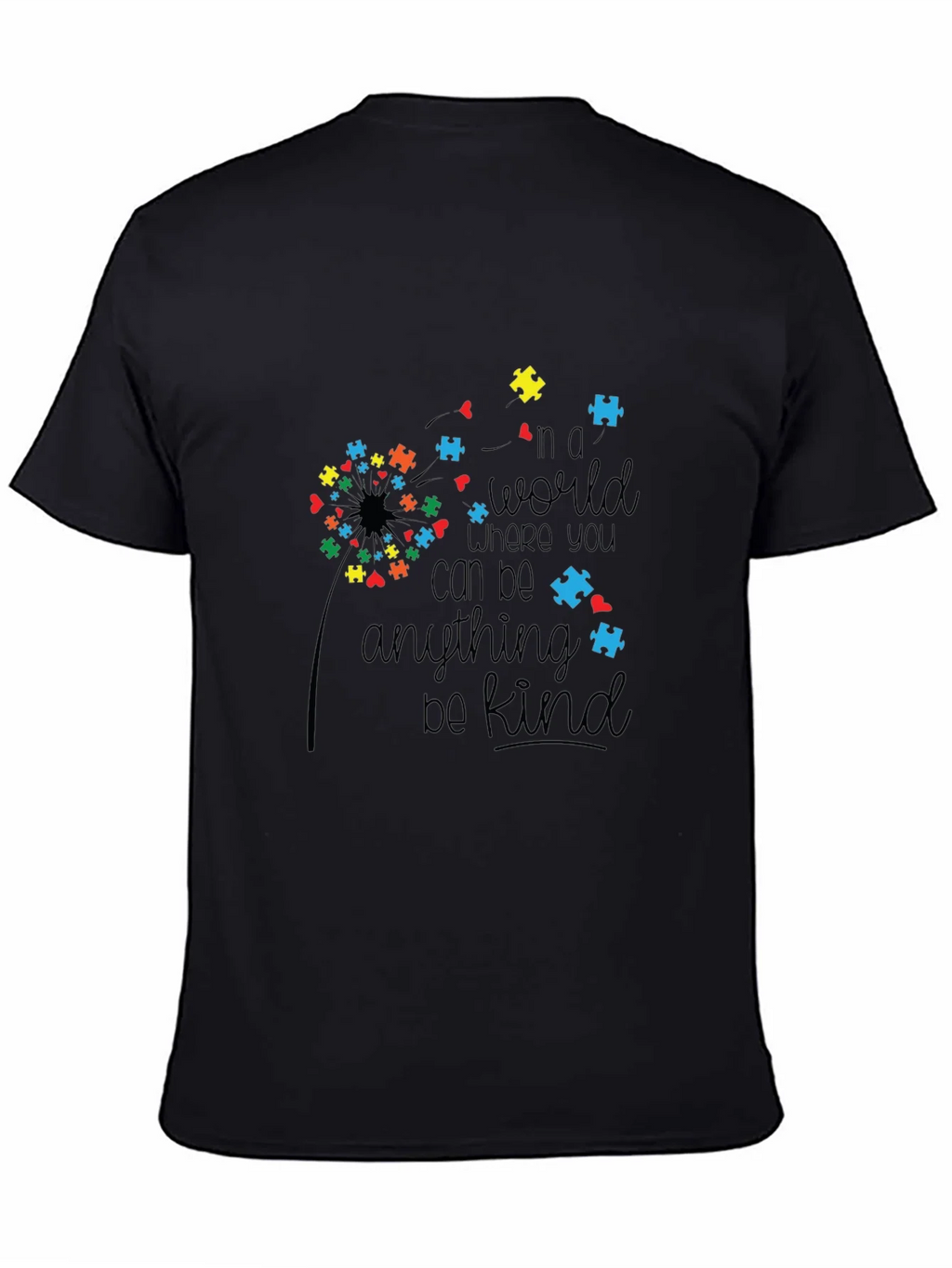 Autism Awareness Graphic Tee - Be Kind