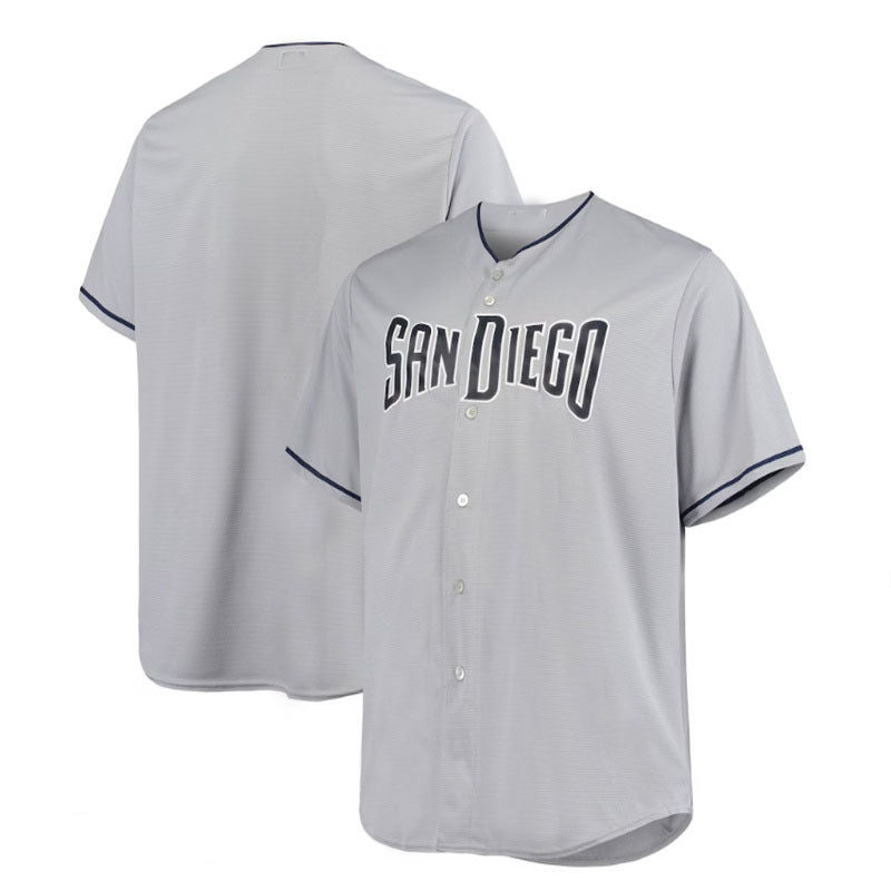 San Diego Padres  Road Official Cool Base Jersey - Gray Baseball Jerseys