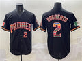San Diego Padres #2 Xander Bogaerts Black Mexico Cool Base Stitched Baseball Jersey