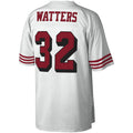 SF.49ers #32 Ricky Watters White Legacy Replica Jersey Stitched American Football Jerseys