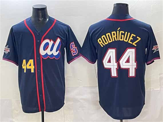 Seattle Mariners American League #44 Julio Rodrguez Navy 2025 All-Star Edition Limited Stitched Baseball Jersey
