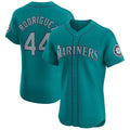 Seattle Mariners #44 Julio Rodrguez Alternate Elite Player Jersey - Aqua Stitched Baseball Jersey