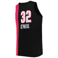 M.Heat #32 Shaquille O'Neal Big & Tall Hardwood Classics 2005-06 Swingman Jersey Black Stitched American Basketball Jersey