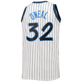 O.Magic #32 Shaquille O'Neal Big & Tall 1993-94 Hardwood Classics Swingman Jersey White Stitched American Basketball Jersey