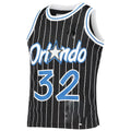 O.Magic #32 Shaquille O'Neal Preschool Hardwood Classics Throwback Team Jersey  Black Stitched American Basketball Jersey
