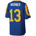 LA.Rams #13 Kurt Warner Royal Legacy Replica Jersey Stitched American Football Jerseys